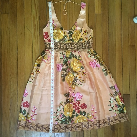 Vintage XXI Pink & Floral printed Dress - Picture 4 of 8